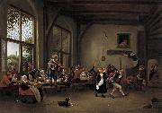 Jan Steen Country Wedding painting
